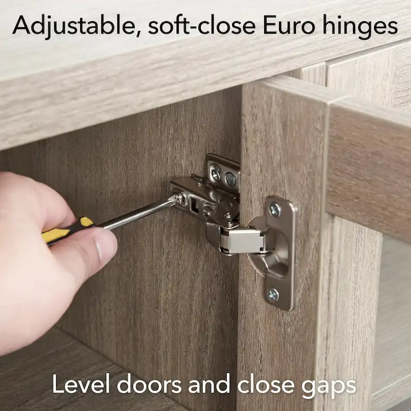 30" Rectangular Accent Cabinet with Adjustable Shelf