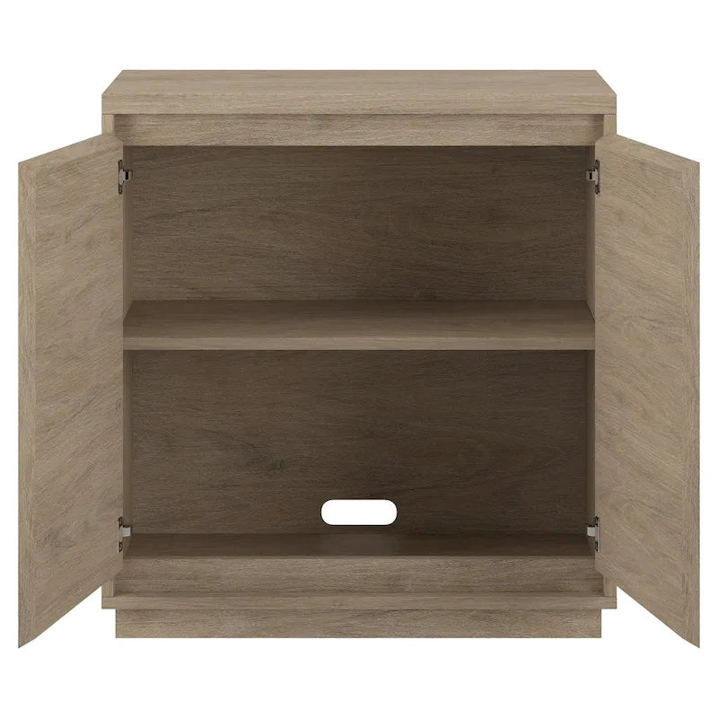 30" Rectangular Accent Cabinet with Adjustable Shelf