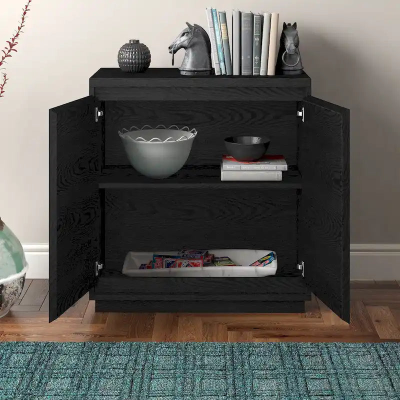 30" Rectangular Accent Cabinet with Adjustable Shelf
