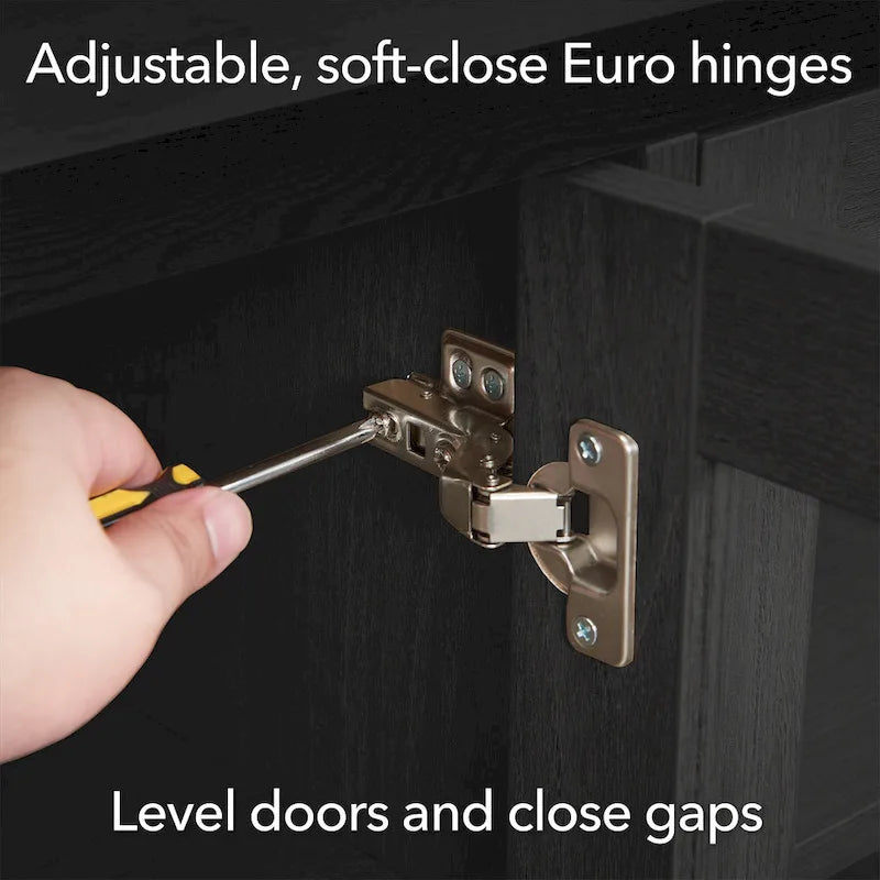 30" Rectangular Accent Cabinet with Adjustable Shelf