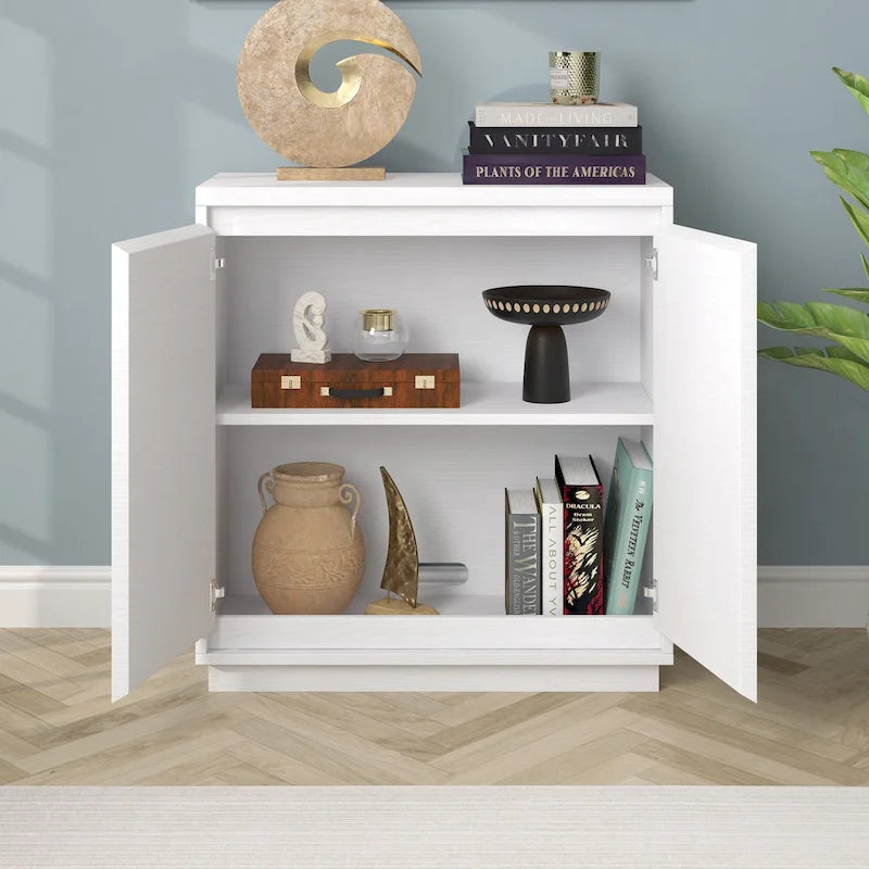 30" Rectangular Accent Cabinet with Adjustable Shelf
