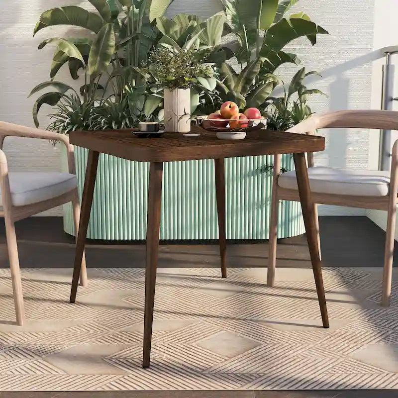 Darver Mid-Century 32-inch Patio Dining Table by Furniture of America