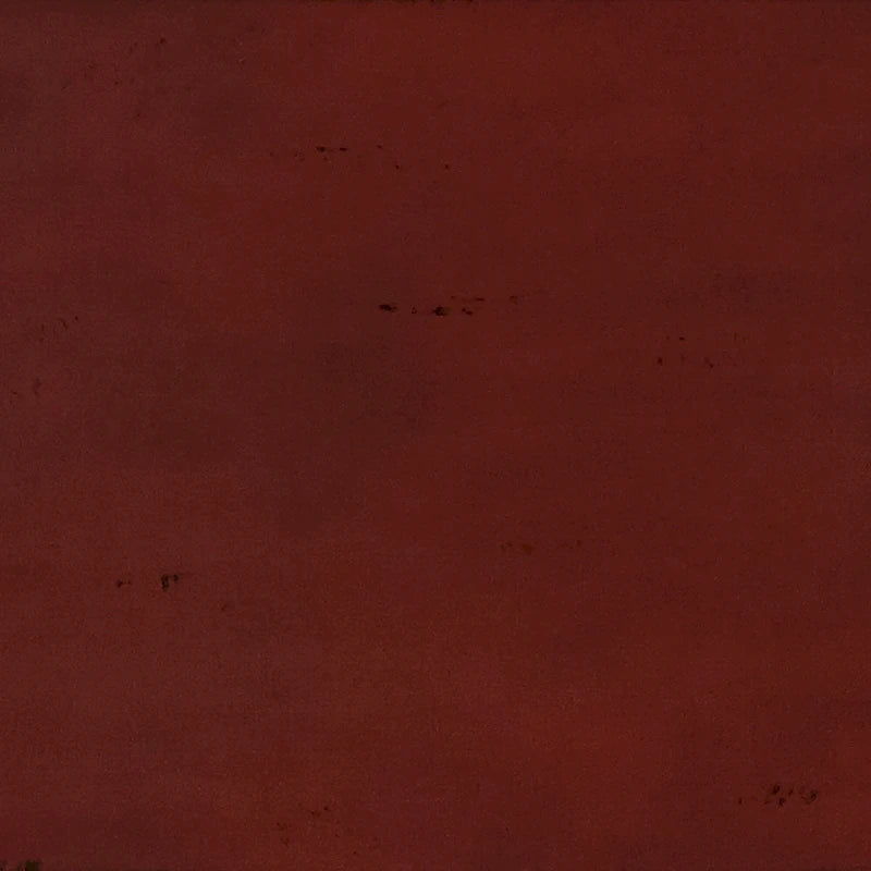 King Metal Headboard with Distressed Finish - Red, Orange, Cream, Black, Green