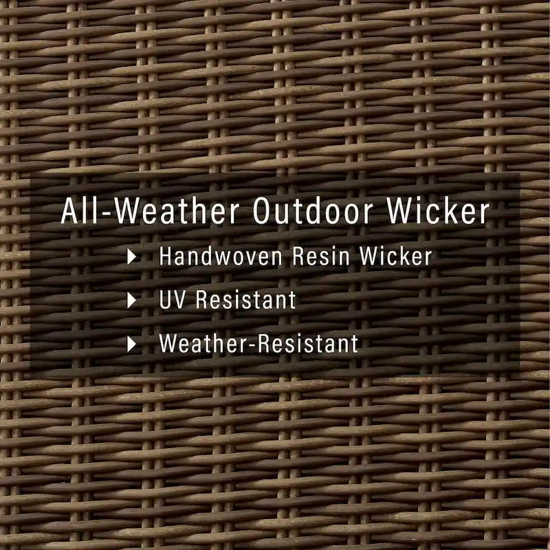 Crosley Bradenton 7Pc Outdoor Wicker Dining Set