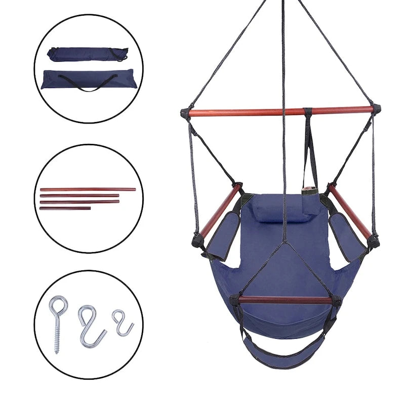 42  Outdoor S-shaped Hook High Strength Assembled Hanging Seat