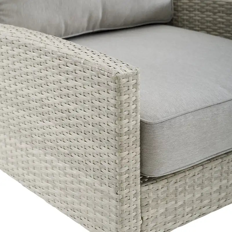 Crosley Capella Outdoor Wicker 2Pc Chair Set - 33 H x 28.25 W x29.5 D