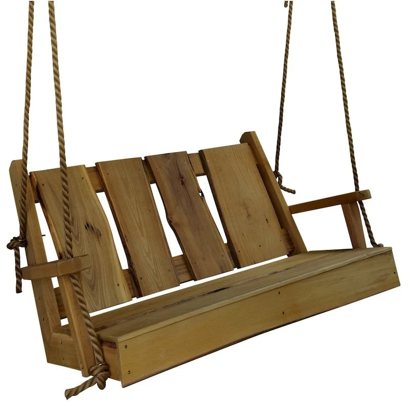 Live Edge Locust Wood Timberland Swing
