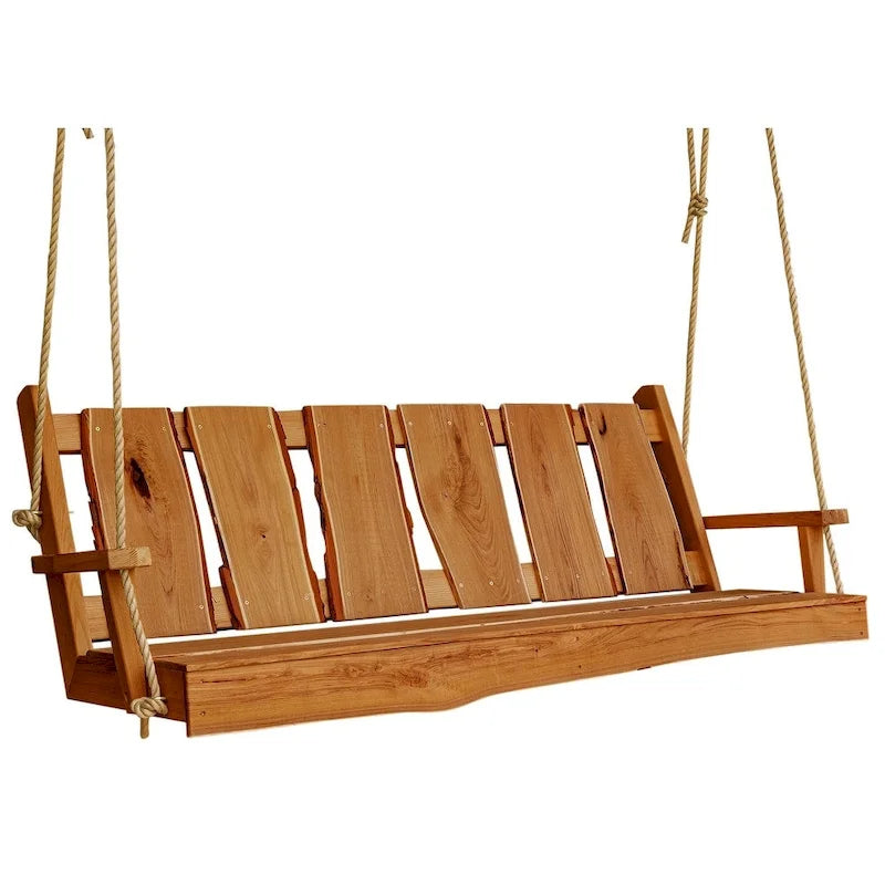 Live Edge Locust Wood Timberland Swing