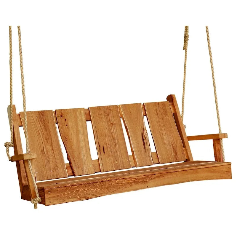 Live Edge Locust Wood Timberland Swing