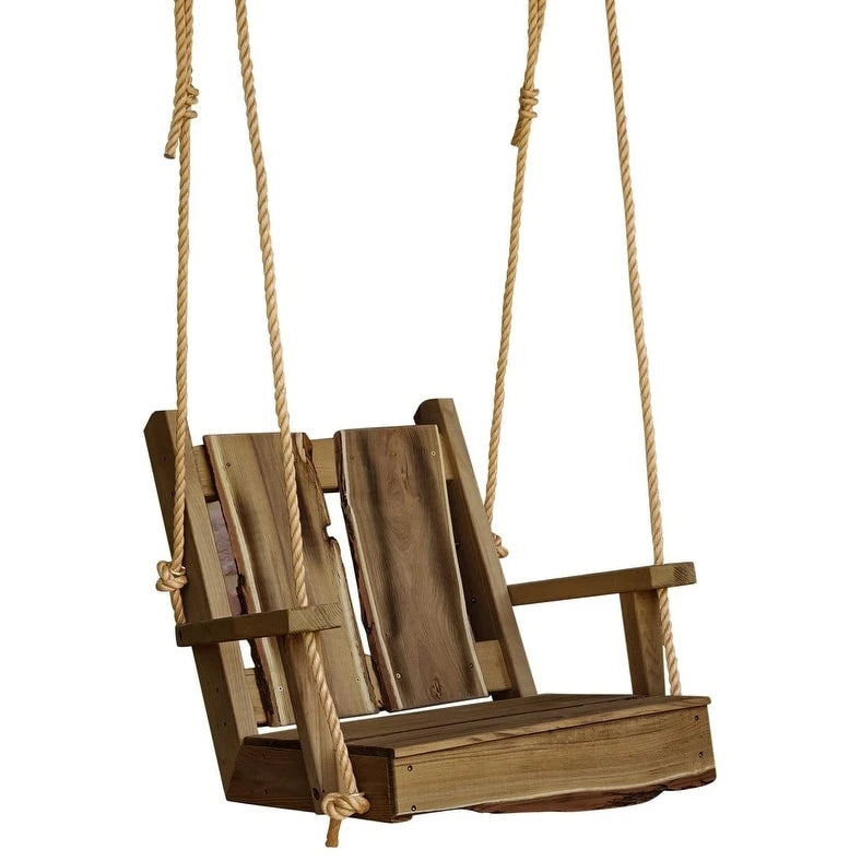 Live Edge Locust Wood Timberland Swing