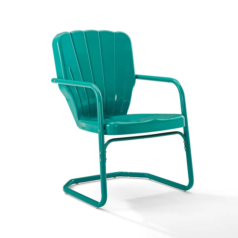 Crosley Ridgeland 2pc Outdoor Metal Armchair Set