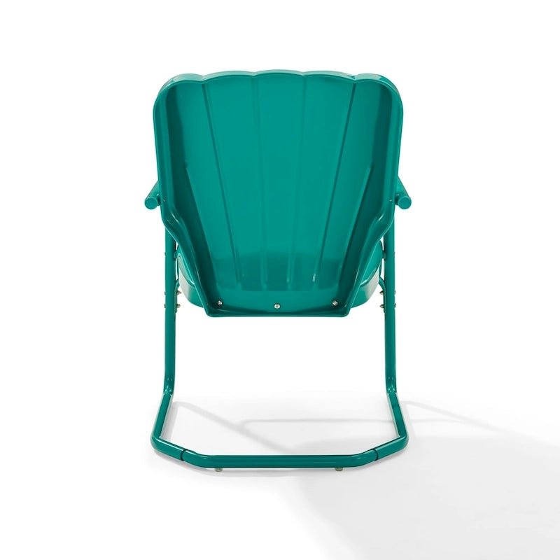 Crosley Ridgeland 2pc Outdoor Metal Armchair Set