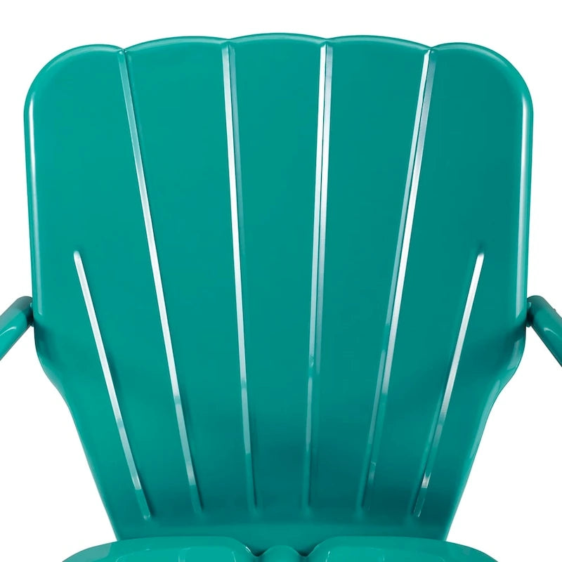 Crosley Ridgeland 2pc Outdoor Metal Armchair Set