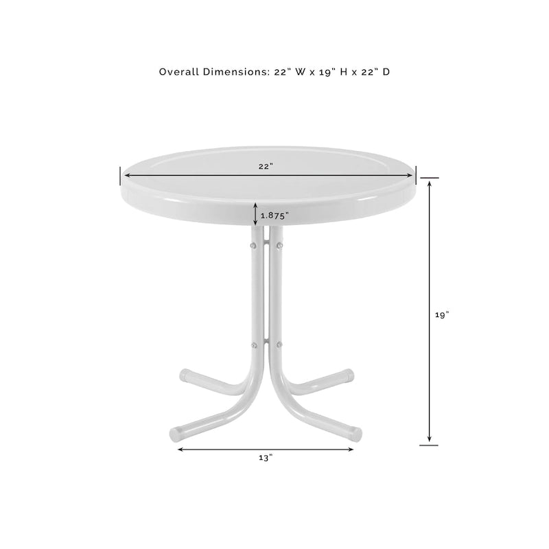 Crosley Griffith Key Lime 5-piece Metal Outdoor Dining Set