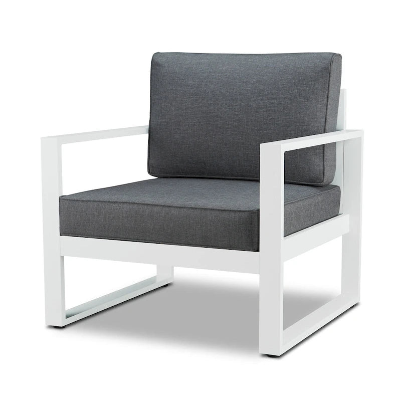 Baltic Chairs (Set of 2) in White by Real Flame