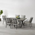 Crosley Otto 7Pc Outdoor Metal Dining Set