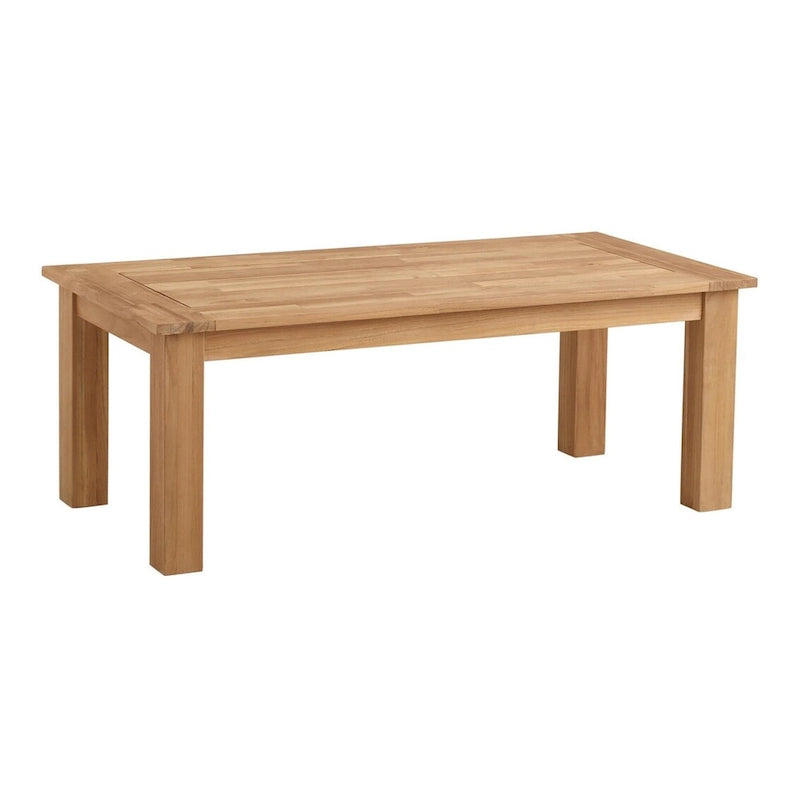 Clermont Outdoor Solid Teak Wood 5 Piece Patio Conversation Set