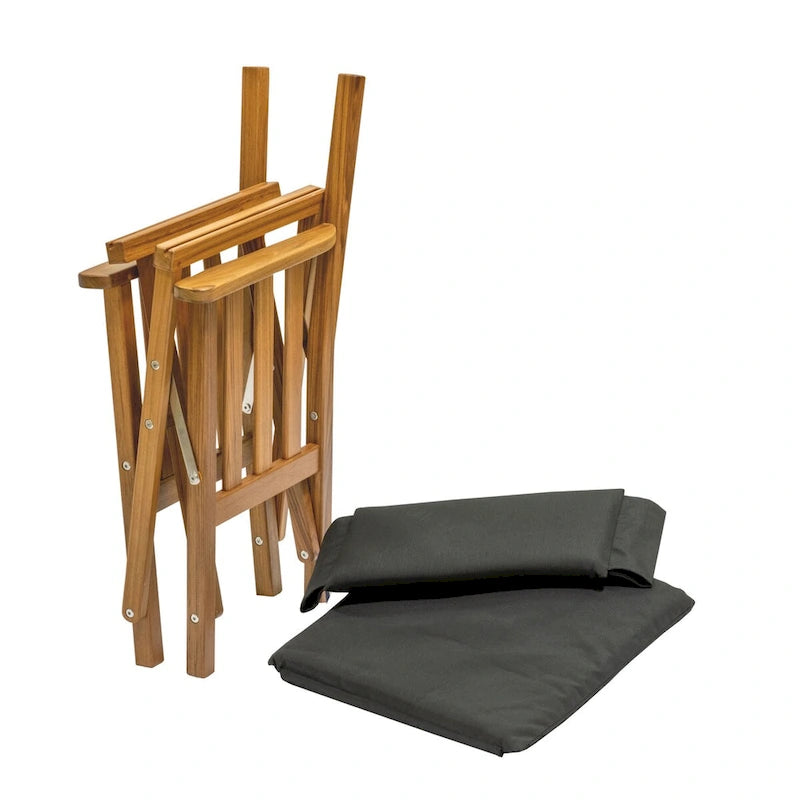 Director's Chair II with Cushion Seat Covers - 19-3/4  W x 35-1/2  x 24-1/2  D