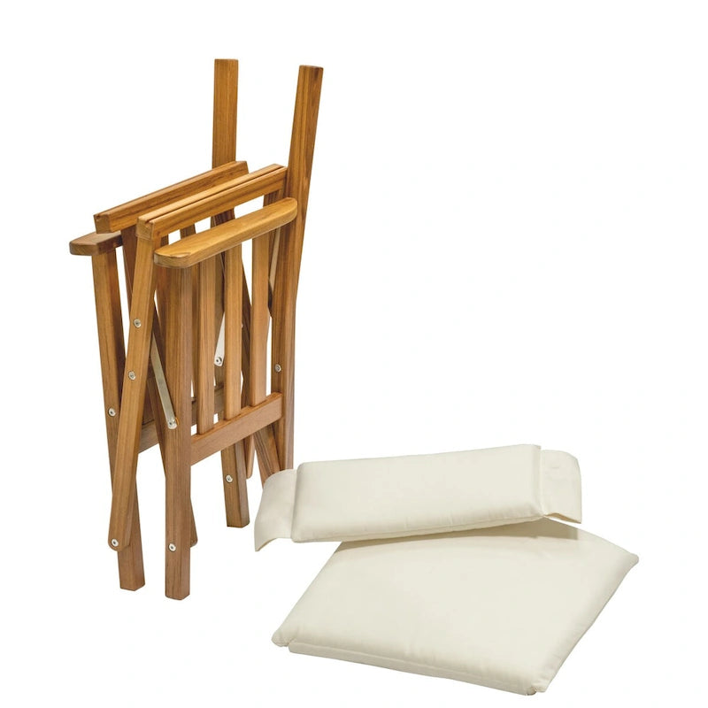 Director's Chair II with Cushion Seat Covers - 19-3/4  W x 35-1/2  x 24-1/2  D