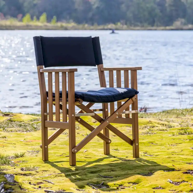 Director's Chair II with Cushion Seat Covers - 19-3/4  W x 35-1/2  x 24-1/2  D