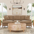 Billie Round Burl Coffee Table