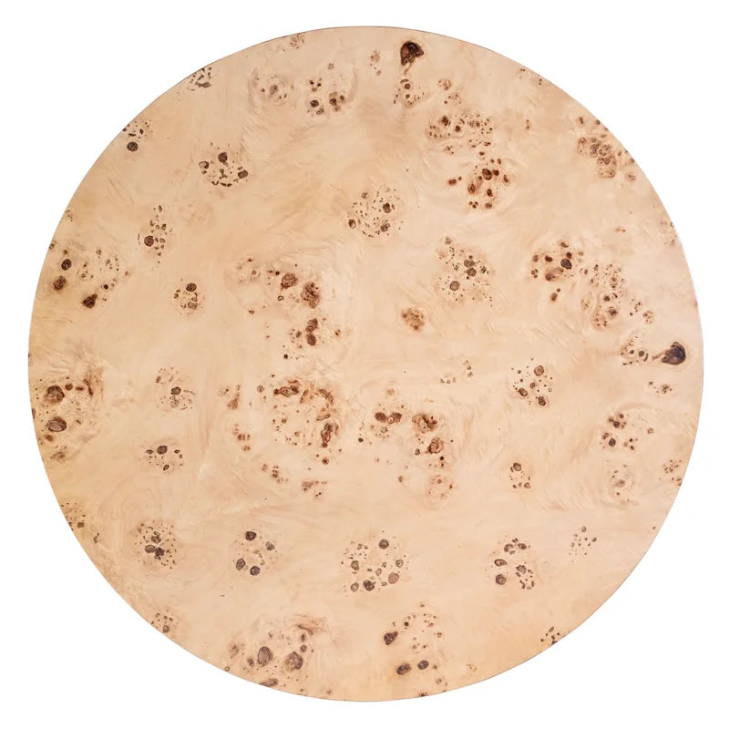 Billie Round Burl Coffee Table