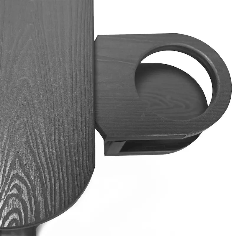 LUE BONA Plastic Poly Weather Resistant Outdoor Patio Adirondack Chair 2-Pack - 35 D x 30 W x 36.2 H