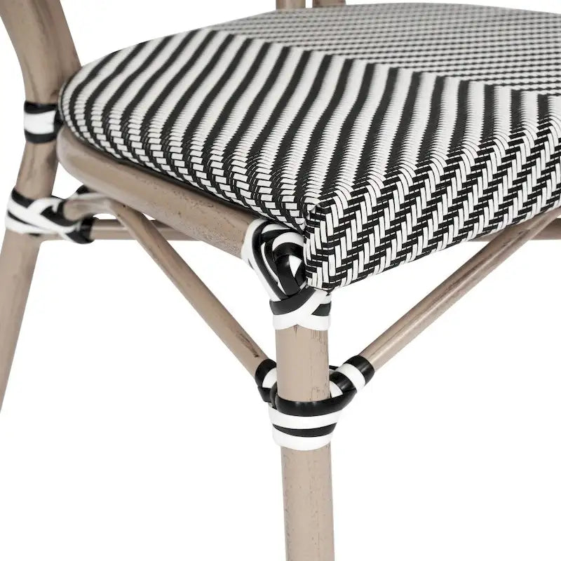 All-Weather Commercial Paris Chair with Metal Frame - N/A