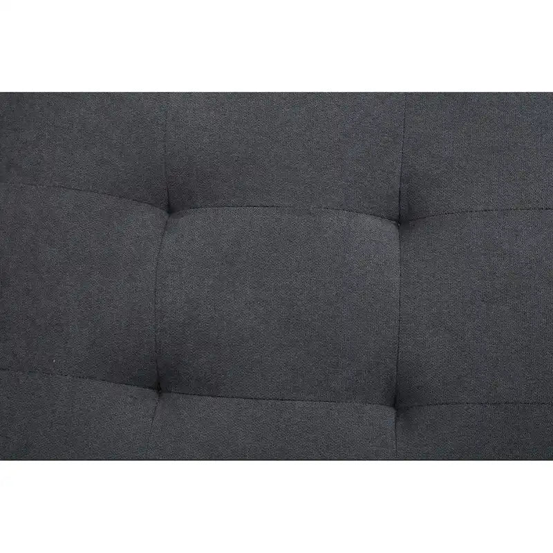 Convertible Futon Sofa Bed - Light Gray, Beige, Dark Gray
