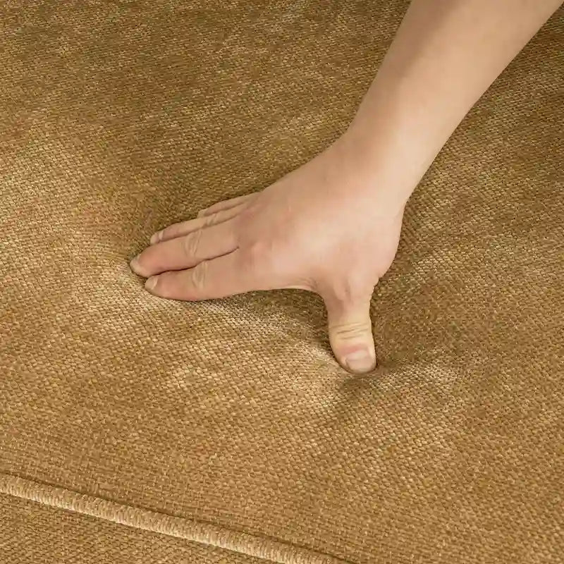 81" Modern Corduroy 3-Seater Sofa - Dark Grey, Dark Blue, Yellow, Beige for 3