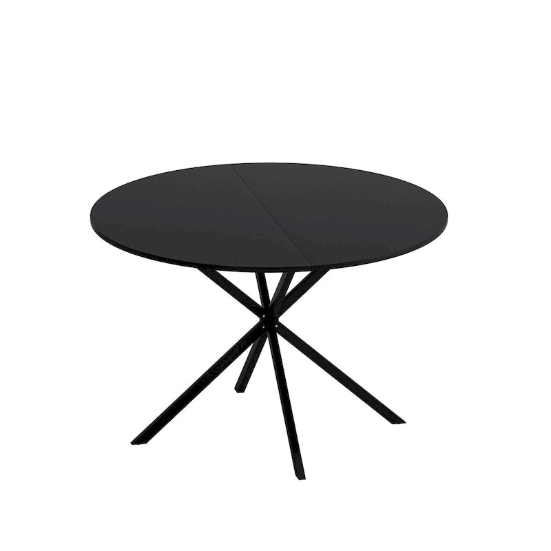 47.24  Modern Cross Leg Round Dining Table