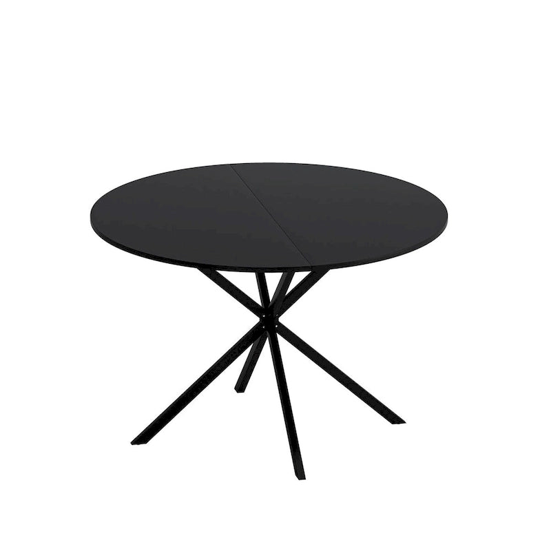 47.24  Modern Cross Leg Round Dining Table