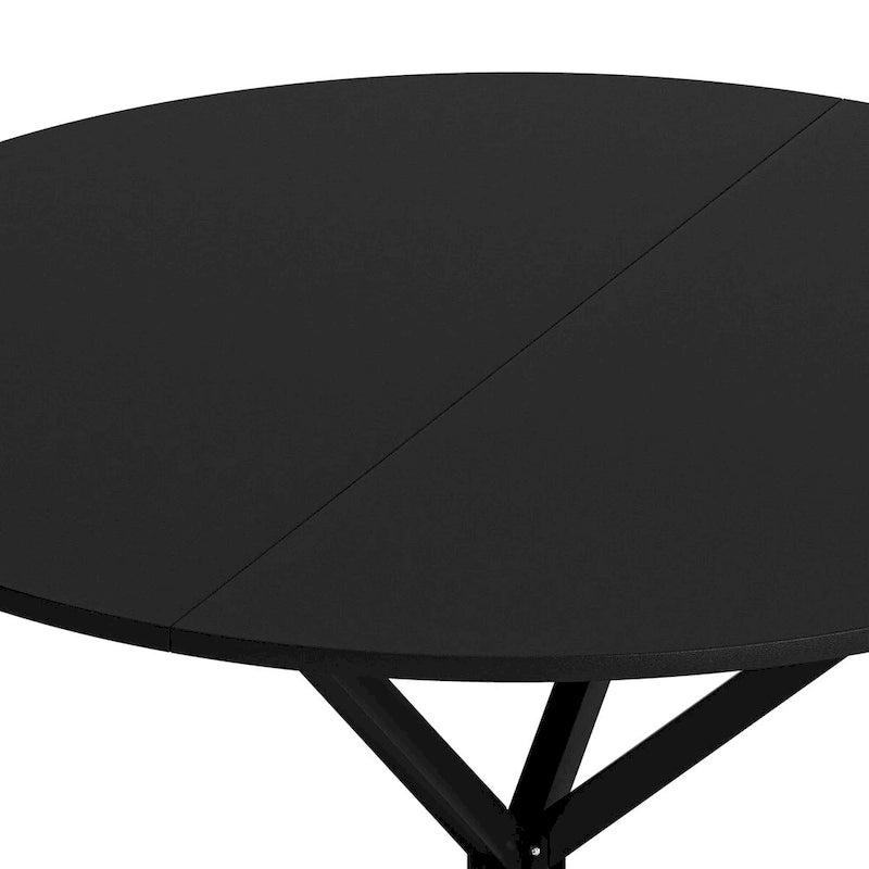 47.24  Modern Cross Leg Round Dining Table