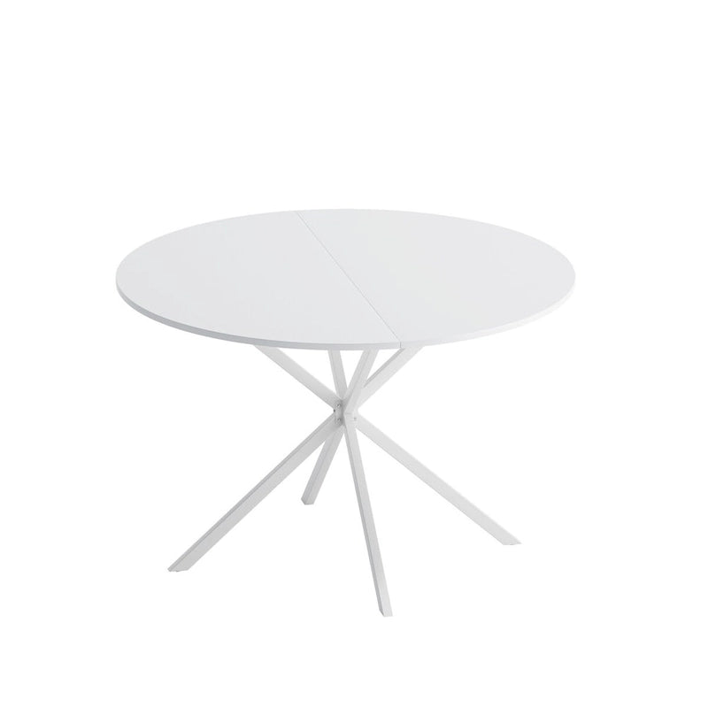 47.24  Modern Cross Leg Round Dining Table