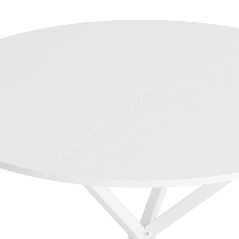 47.24  Modern Cross Leg Round Dining Table