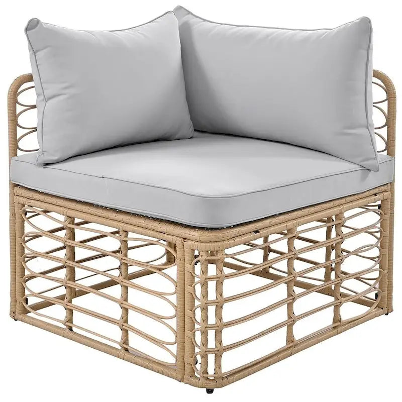 7 PCS Outdoor Patio Furniture Set for 6
