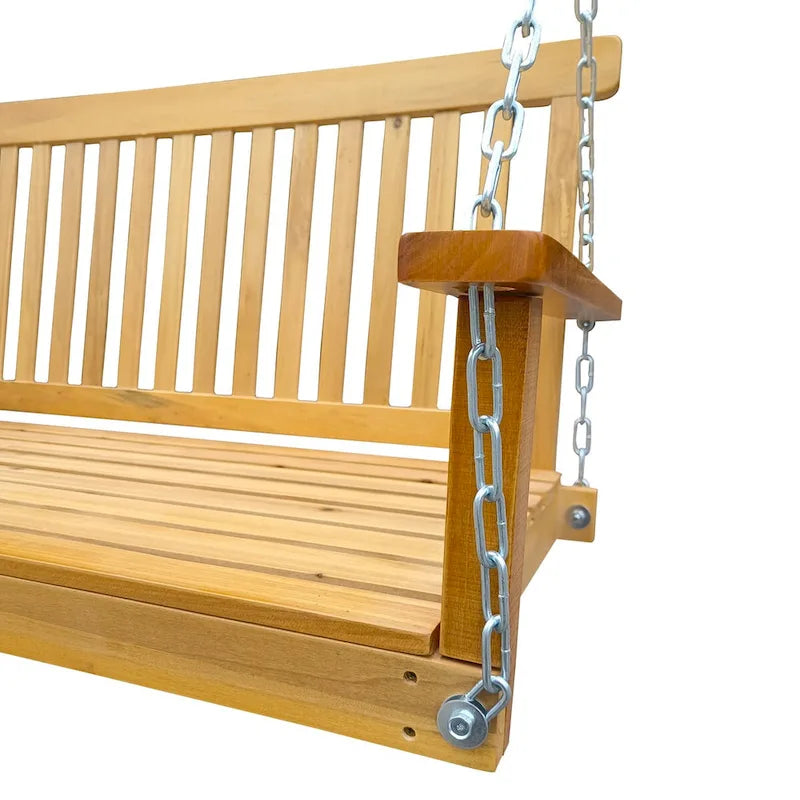 Front Porch Swing with Armrests
