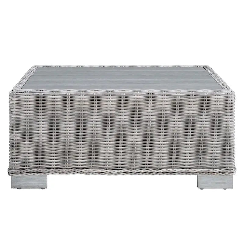 Conway 32  Outdoor Patio Wicker Rattan Coffee Table